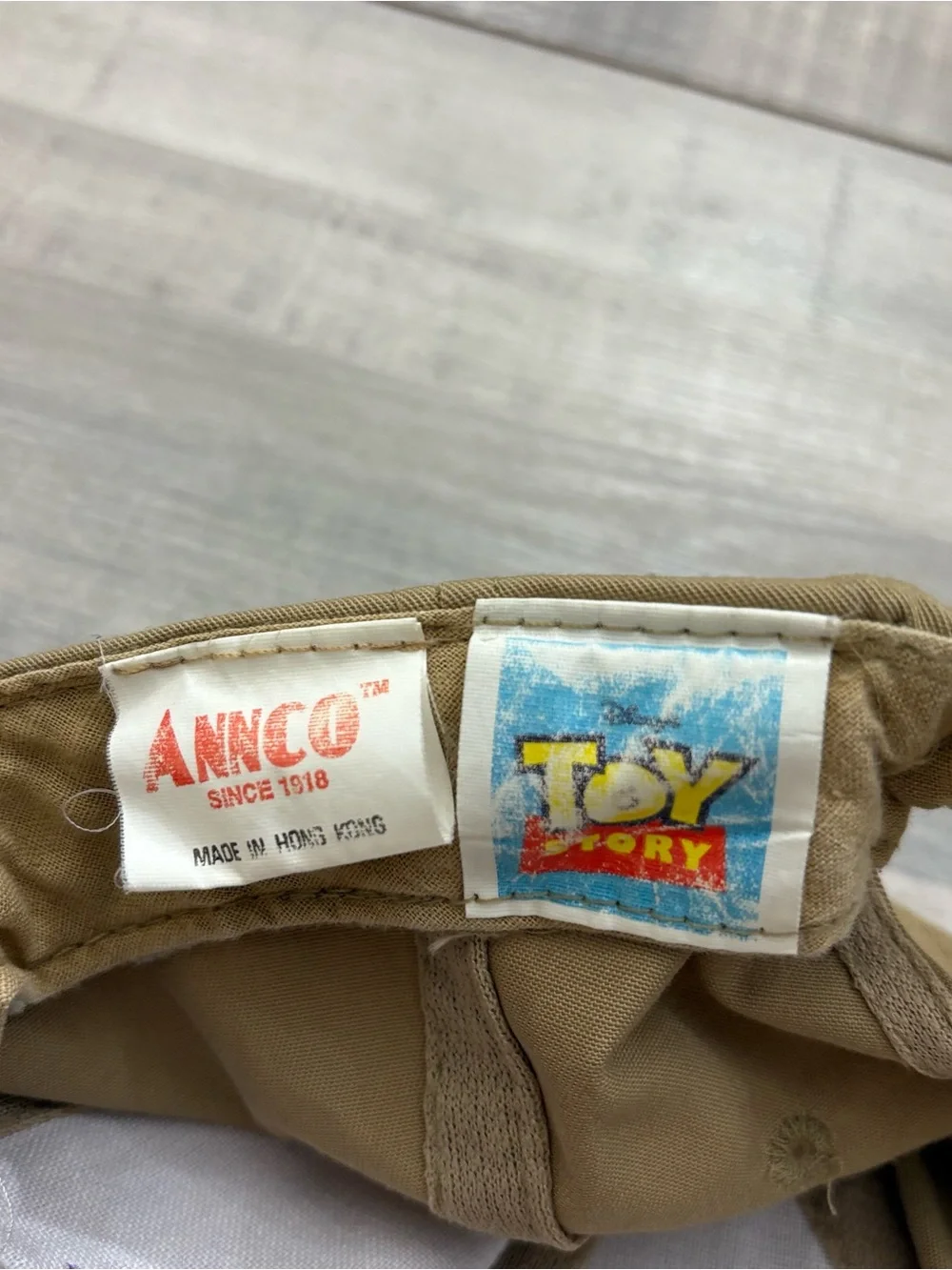 Vintage Annco Disney Toy Story Woody Andy Youth Snapback Cap Hat 90s Embroidered